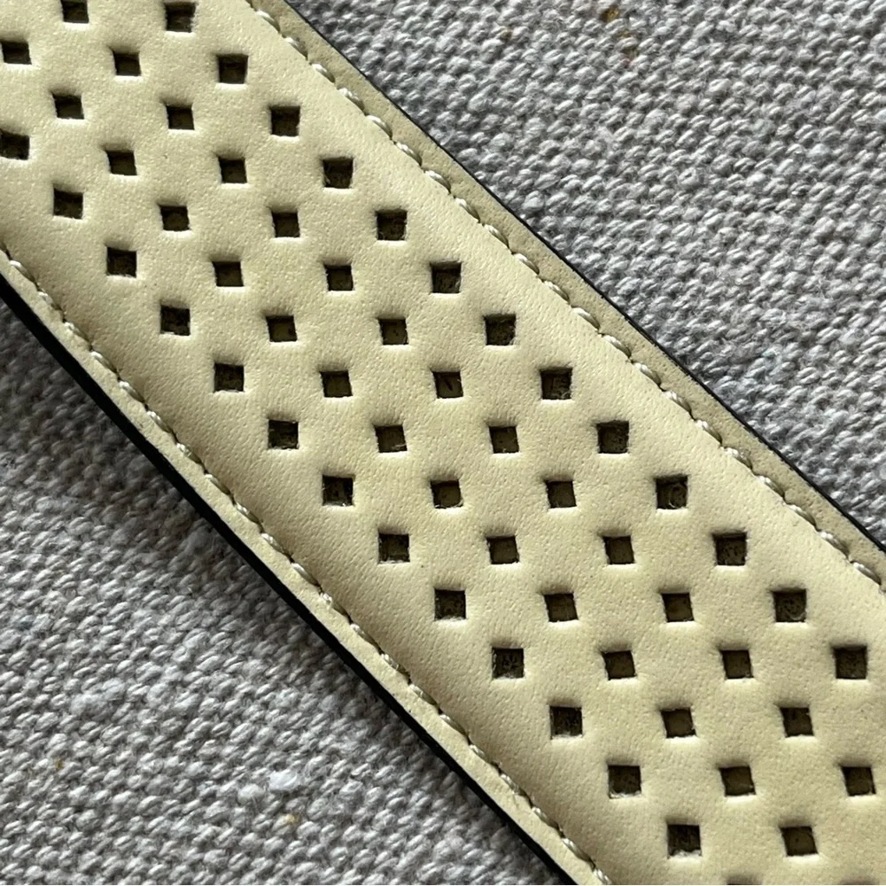 2/$20 Women’s Diamond Punched Belt with Square Buckle